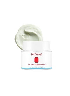 Cell Fusion C Post Alpha Calming Down Cream 1.69Oz | Clear Skin Moisturizer Acne Treatment  - Image 1