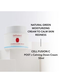 Cell Fusion C Post Alpha Calming Down Cream 1.69Oz | Clear Skin Moisturizer Acne Treatment  - Image 3
