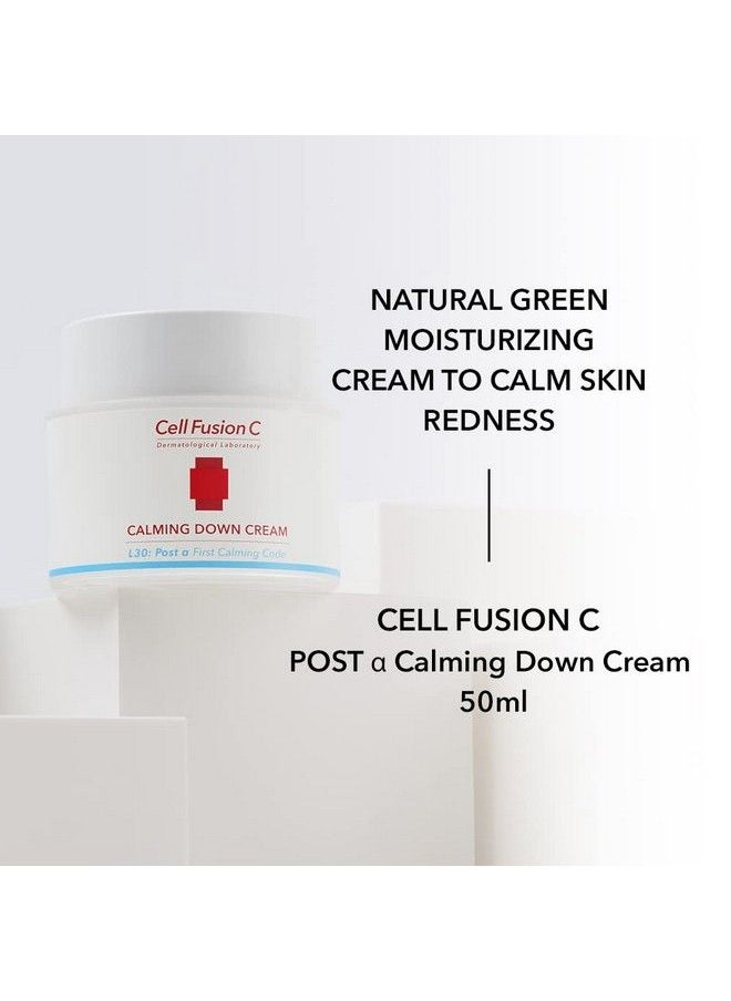 Cell Fusion C Post Alpha Calming Down Cream 1.69Oz | Clear Skin Moisturizer Acne Treatment  - Image 3