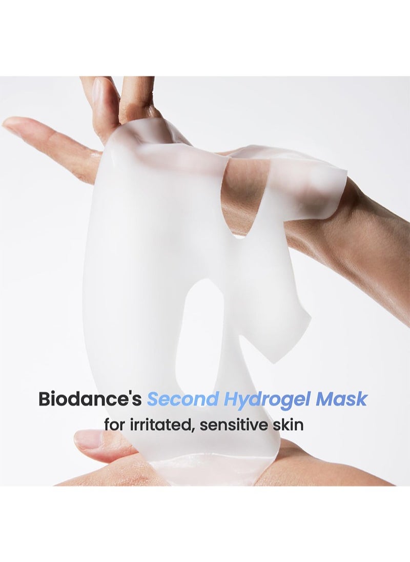 BIODANCE Hydro Cera-nol Real Deep Mask,Overnight Hydrogel Mask,Soothing,Moisturizing,Nourishing | Pack of 4 x 34g