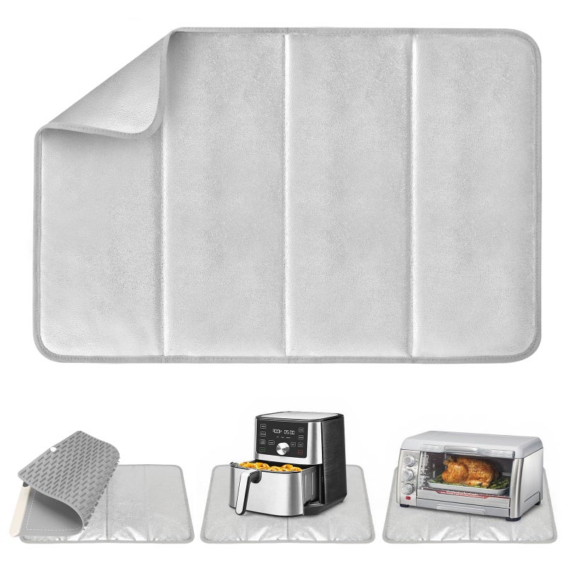 FYY HeatResistant Mat for Food Warming Mats 23154 inch Tables Protected Up to 50 Temperature Block Foldable and SpaceSaving Waterproof OilResistant Not Include Food Warming Mat - Image 2