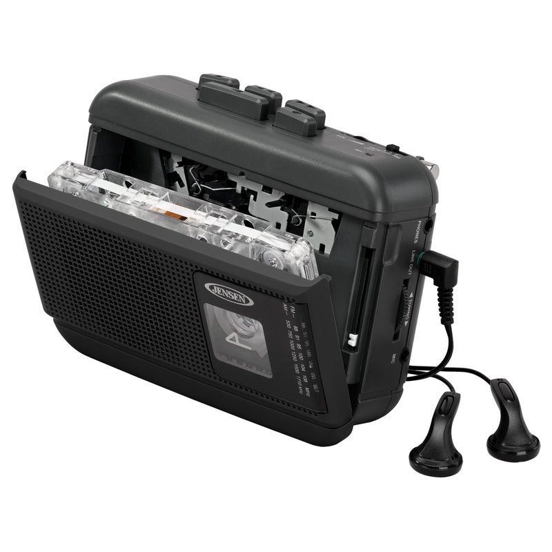 JENSEN® Personal Cassette Player/Recorder with AM/FM Radio - Image 3