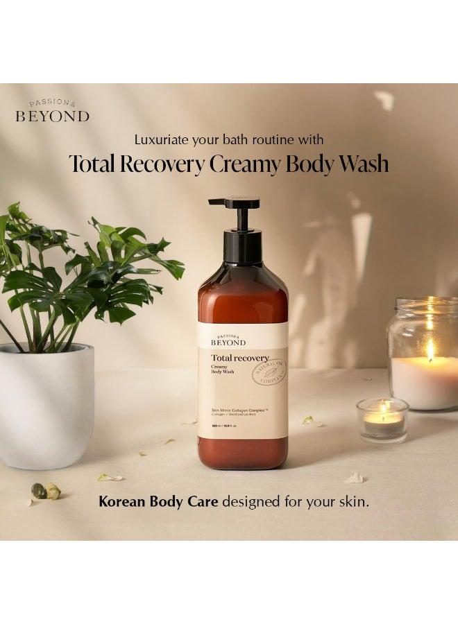 Belif Beyond Total Recovery Creamy Body Wash 500ML | Deep Hydration & Skin Barrier Support | Vegan, Sulfate-Free | Natural Oils & Botanical Extracts | Apple Floral Scent - Image 2