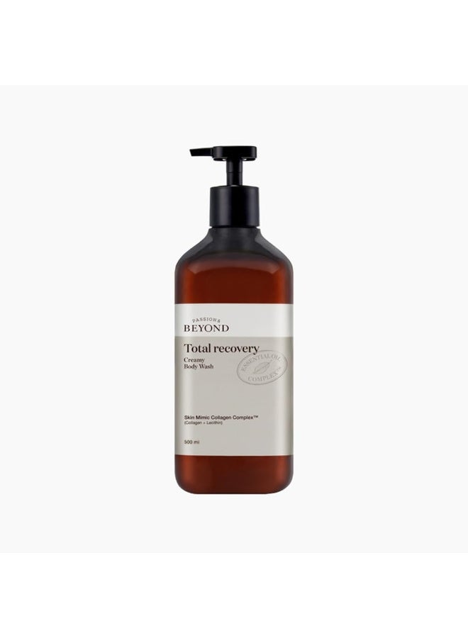 Belif Beyond Total Recovery Creamy Body Wash 500ML | Deep Hydration & Skin Barrier Support | Vegan, Sulfate-Free | Natural Oils & Botanical Extracts | Apple Floral Scent - Image 1
