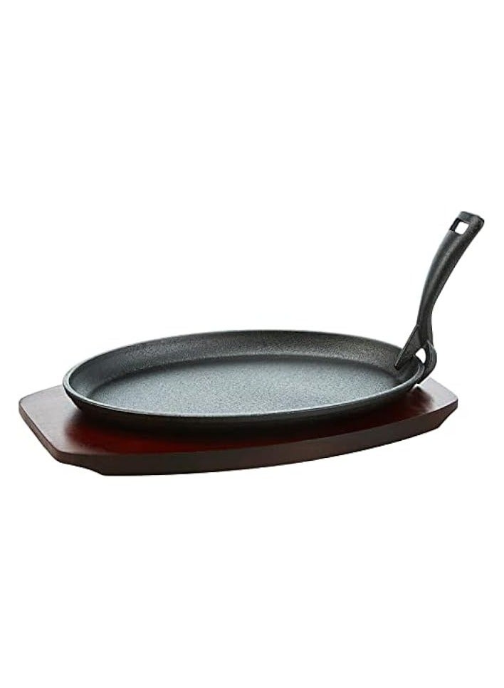 إيروريكس صينية سيزلر بيضاوية، 28×18 سم، اسود، Cost02، قطعة واحدة  - Image 1