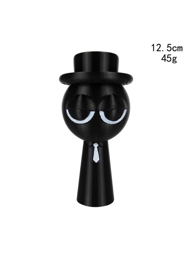 Generic - Rhythm Box Hand-made Doll Depler Simon Jeven Music Game Peripheral Model Ornaments-Color:Large Blake - Image 1