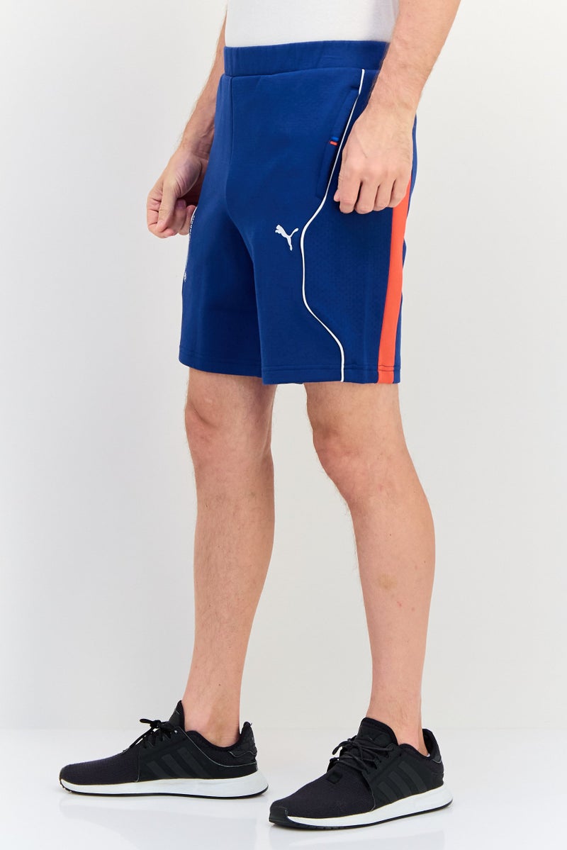 Puma x BMW Motorsport Men Sportswear Fit Training Sweat Shorts, Dark Blue - Image 3