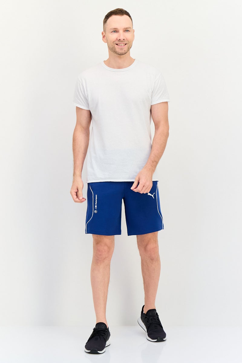 Puma x BMW Motorsport Men Sportswear Fit Training Sweat Shorts, Dark Blue - Image 2