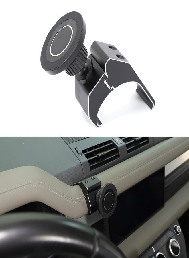 PIUGILH Magnetic Phone Holder Mount Compatible with Land Rover Defender 90 110 130 2020-2025 Interior Accessories, Aluminum Alloy 360° Center A/C Air Vent Cell Phone Holder Stand - Image 1