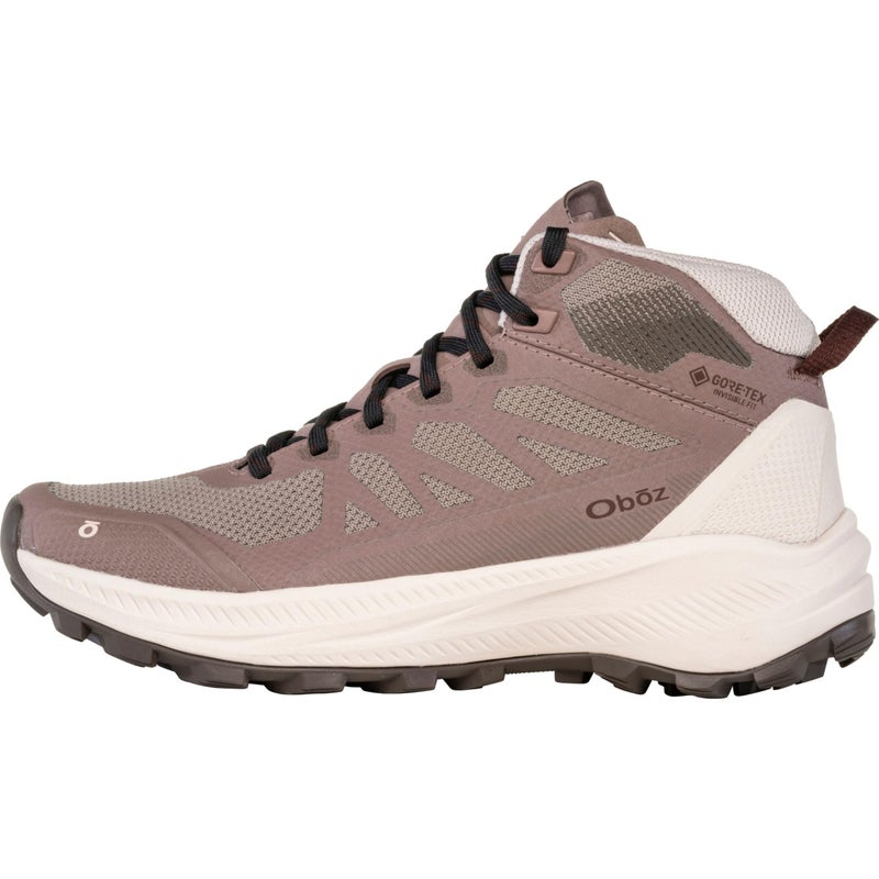 Oboz Women's Katabatic LT Mid GTX Hiking Boot, Fig, 10.5 - Image 1