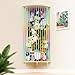 Vomelon Stuffed Animal Storage Wood Soft Toy Shelf with Adjustable Length Nursery Toy Organizer Hammock Hanging Corner Net Stuff Animal Holder ZooPlush Toy Organizer for Play Room Bedroom Kids Room Dcor - Image 3