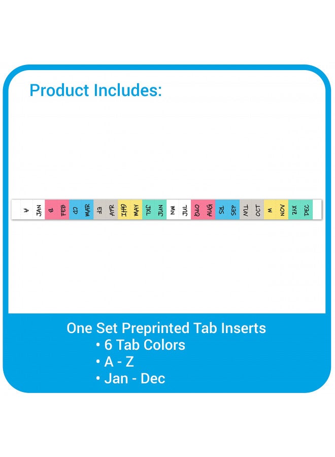 C-Line C-Line 13-Pocket Poly Expanding File, 10 x 5 Inches, Junior Size for Receipts and Checks, Includes Tabs, 1 File, Color May Vary (58710)  - Image 5