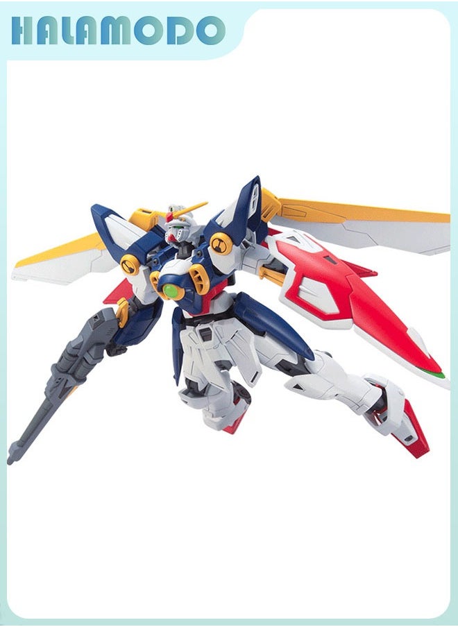 HALAMODO - Gundam Xingdong HG Wing Gundam EW Color - Modified YF - 03 Action Figure Assembly Model with Stand, a Super Cool Desktop Decoration, an Assembly Model Toy Loved by Both Boys and Girls - Image 1