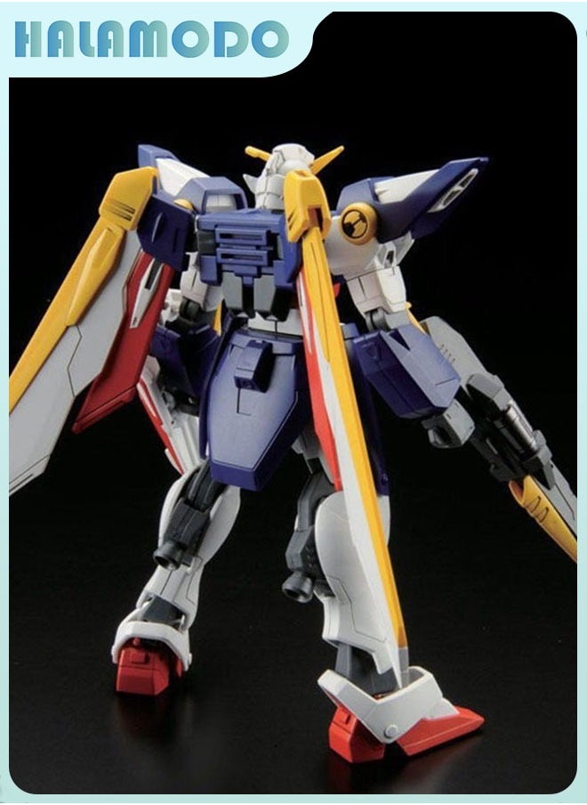 HALAMODO - Gundam Xingdong HG Wing Gundam EW Color - Modified YF - 03 Action Figure Assembly Model with Stand, a Super Cool Desktop Decoration, an Assembly Model Toy Loved by Both Boys and Girls - Image 1