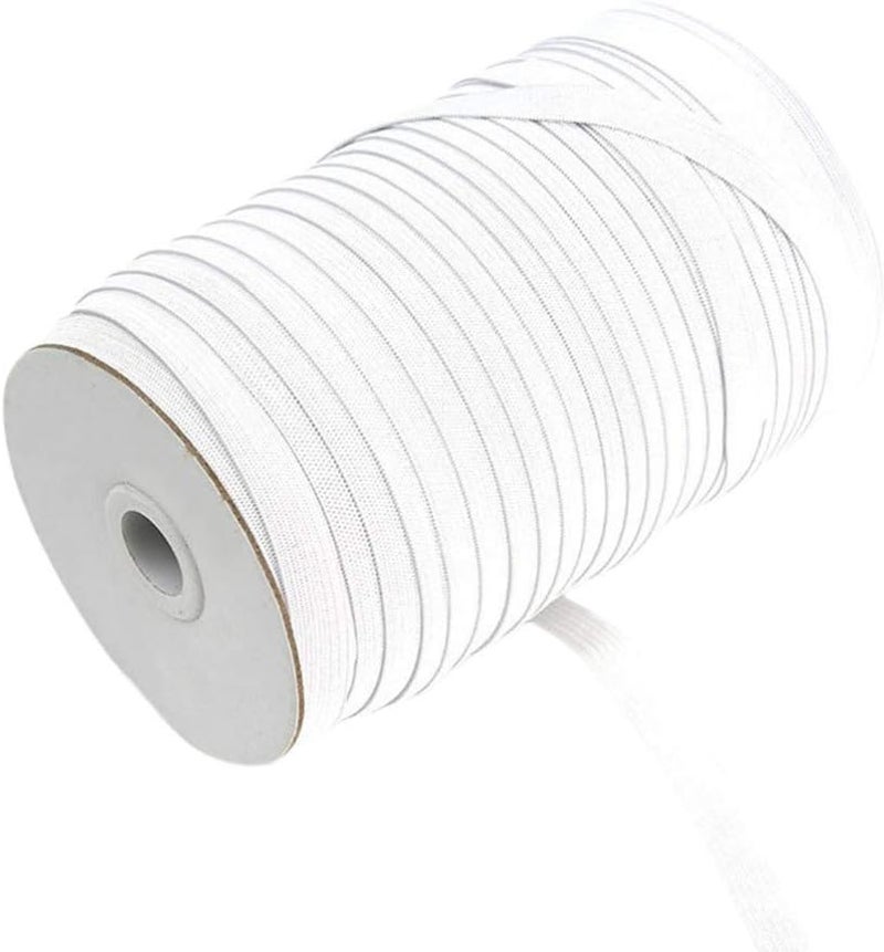 comfrt 91M Elastic Spool Knit Sewing Stretch Elastic Bands Spool Waistband Strap Roll for Sewing Clothing Accessories - Image 1