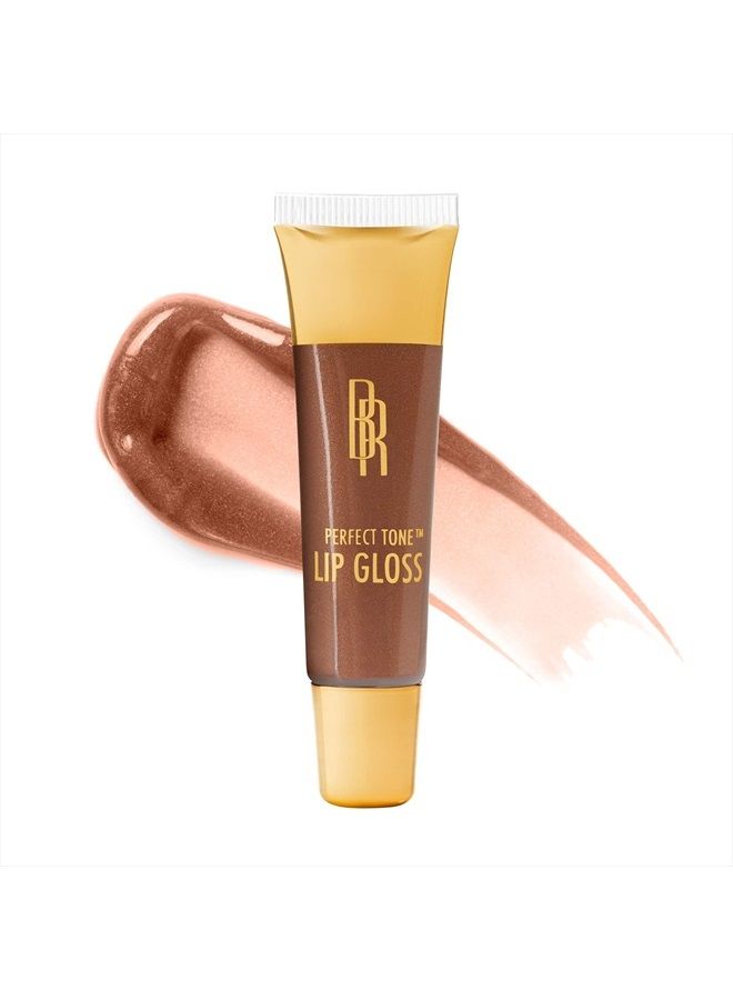 Black Radiance Perfect Tone Lip Gloss, Coco, 0.4 Ounce - Image 1