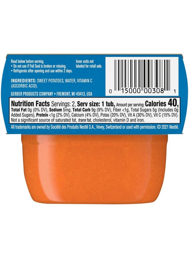 Gerber Natural for Baby 1st Foods Baby Food Tubs (Sweet Potato) - Image 3