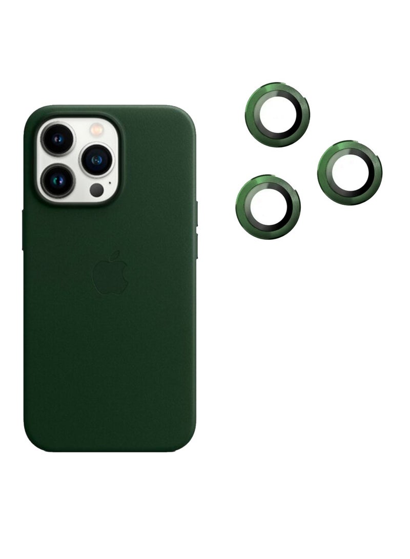 Digi Core حافظة آيفون 14 برو ماكس من السيليكون مقاس 6.7 بوصة مع 3 قطع لهاتف آيفون 14 برو ماكس واقي عدسة الكاميرا لهاتف آيفون 14 برو ماكس أخضر