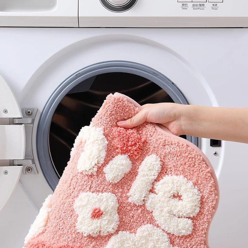Y&D Shaggy Microfiber Bath Mat - Extra Soft, Absorbent, Anti-Slip Tufted Rug for Bathroom, Kids Room, Dorm Decor - Image 4