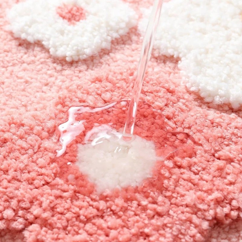 Y&D Shaggy Microfiber Bath Mat - Extra Soft, Absorbent, Anti-Slip Tufted Rug for Bathroom, Kids Room, Dorm Decor - Image 5