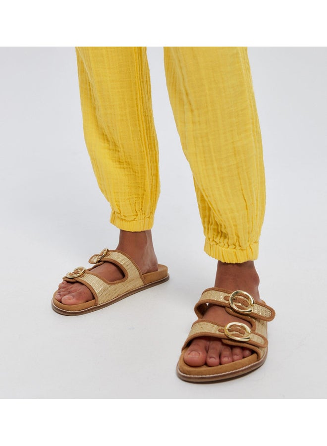 promod Cotton gauze jogging trousers - Image 1