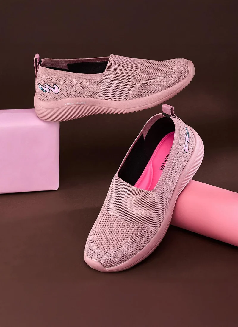 Campus Mauve Women Board Memory Foam Slip-On Walking Shoes-Mauve for Women | Best Price UAE