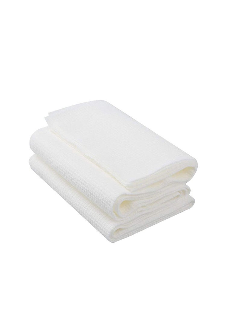 STAR BABiES Combo Pack Microfiber Hooded Towel Disposable Towel Pack Of 3-White  - Image 3