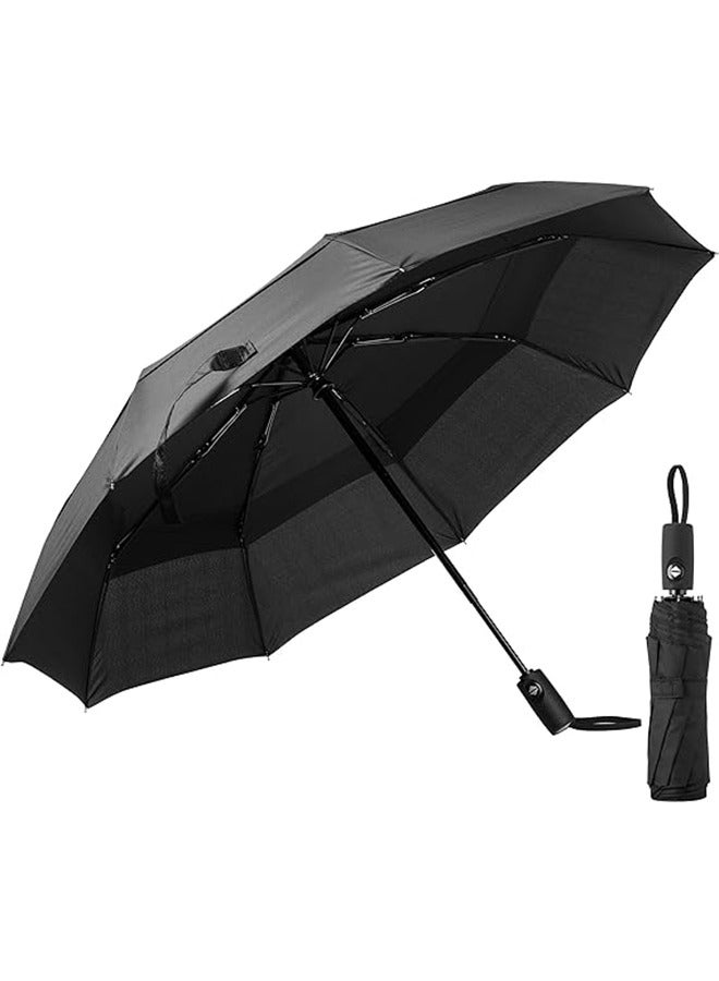 general Windproof Travel Umbrella, Automatic Umbrellas for Rain, Compact Umbrella, Travel Umbrella Compact, Windproof Umbrella - Image 1