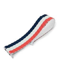 Uniq UNIQ Apple Watch Strap 45MM Reversible Magnetic Silicone Straps Red, Blue & White  - Image 4