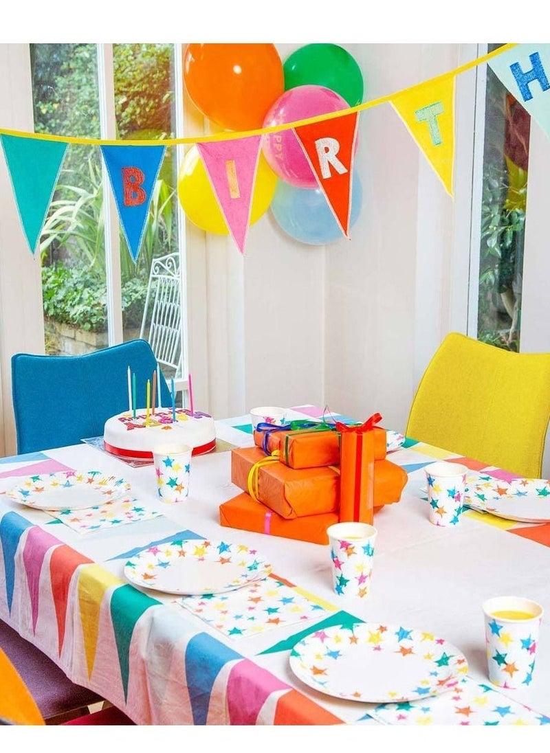 توكينج تيبلز غطاء طاولة قماشي متعدد الألوان - Image 1