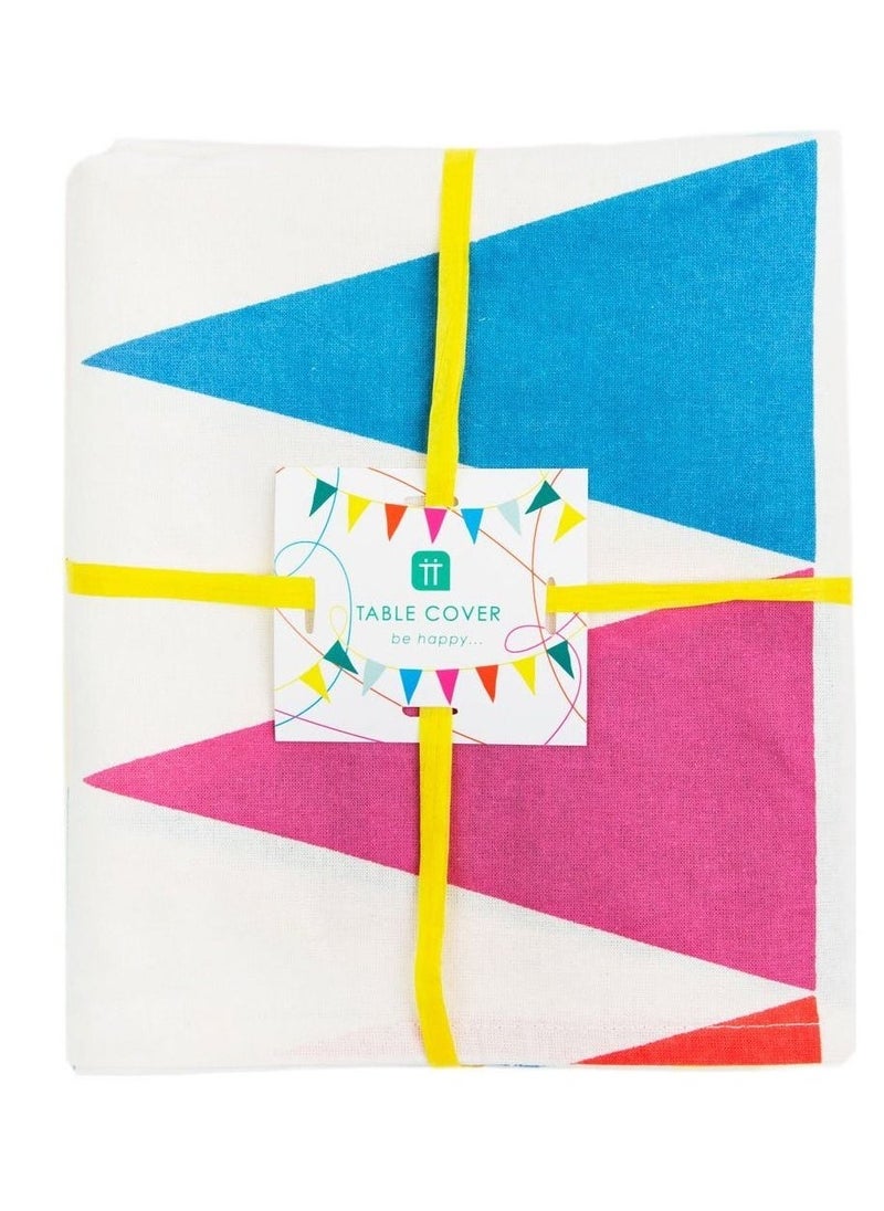 توكينج تيبلز غطاء طاولة قماشي متعدد الألوان - Image 2
