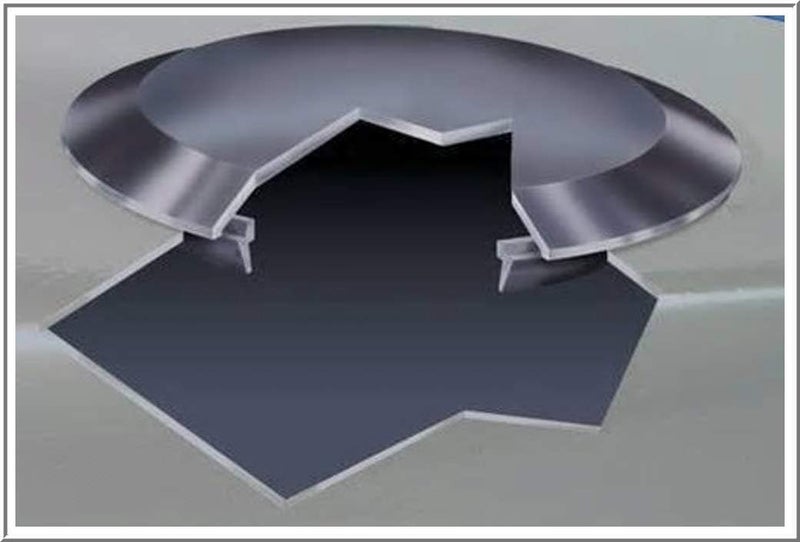Caplugs 1/2 0.5 inch Flush Mount Black Plastic Body and Sheet Metal Hole Plug Qty 25 by - Image 5