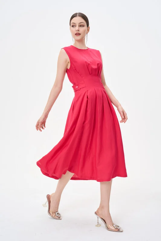 Tenda Sleeveless A-Line Dress