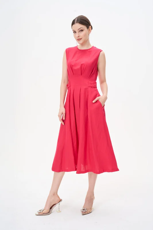 Tenda Sleeveless A-Line Dress
