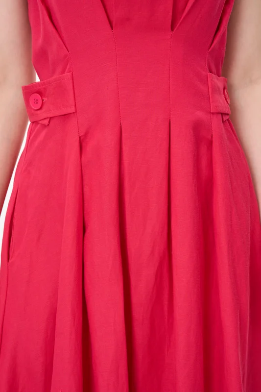 Tenda Sleeveless A-Line Dress