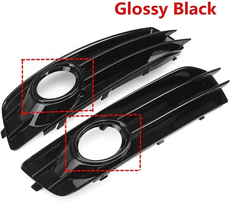 QASULER Fog Light Grill for A3 8P (2009-2012) - Image 2
