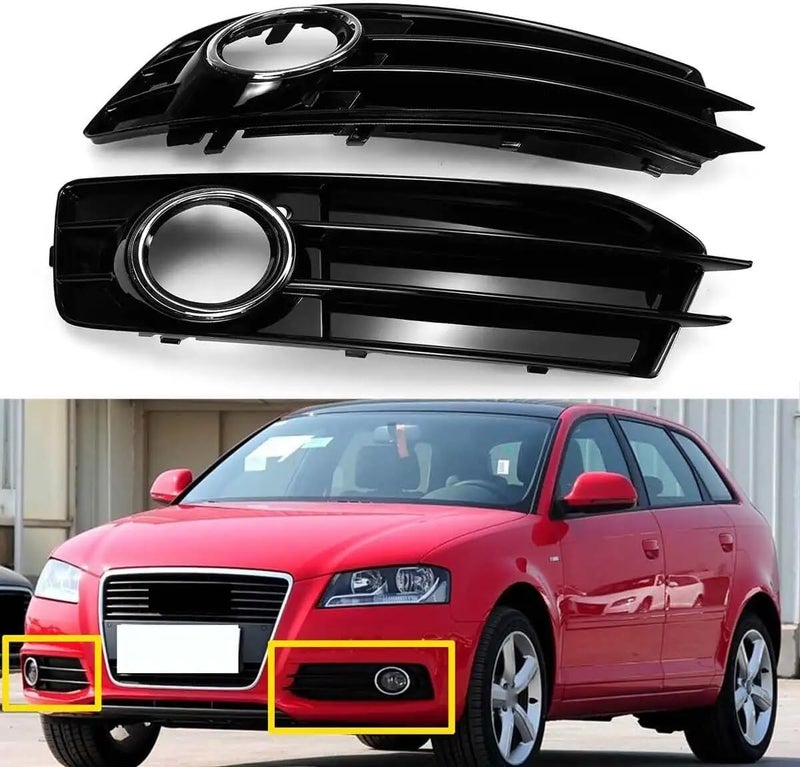 QASULER Fog Light Grill for A3 8P (2009-2012) - Image 5
