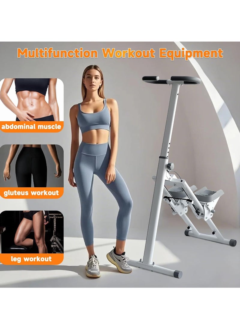 Generic Stair Climber Stepper for Home Workout – Aerobic Exercise Climbing Machine with Adjustable Stride, Handles, and Pedals, 110kg Weight Capacity  - Image 2