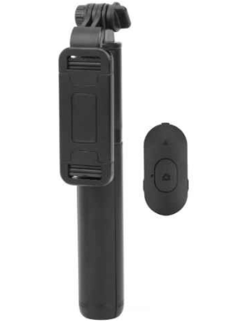 Raxoom Q01 Extendable Selfie Stick Tripod Bluetooth Remote and Fill Light Phone Recording - Image 1