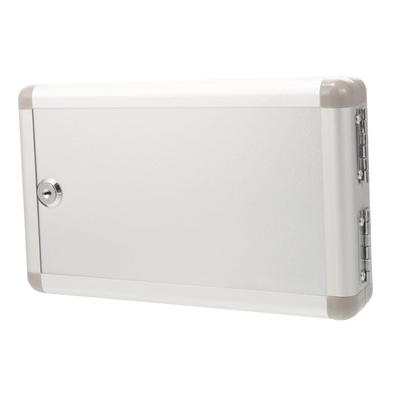 Wall Mounted Key Cabinet Lock Box Manual Code Lock Large Capacity Key Storage For Home Office - Image 2
