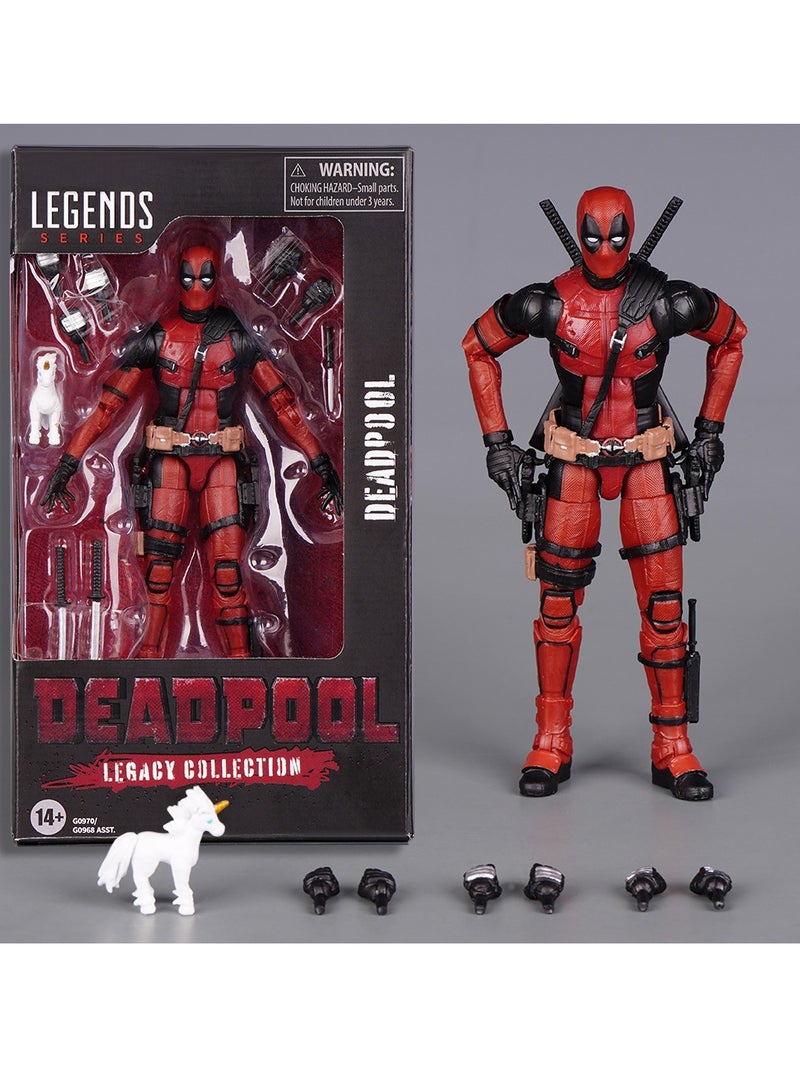 مجسم ديد عالي الجودة مع مفاصل وأبطال رسوم متحركة موديل ديد 6 بوصة - Image 1