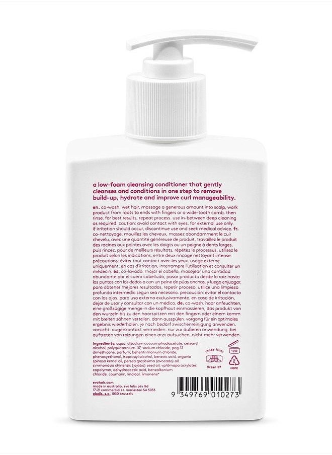 EVO Heads Will Roll Cleansing Conditioner for Curly Hair - Moisturizing Curl Defining & Frizz Eliminating - 300ml / 10.1fl.oz  - Image 2