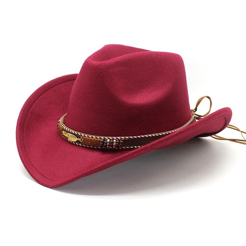 Cowboy Hat Unisex Four Seasons Knight Riding Travel  Hat - Image 1