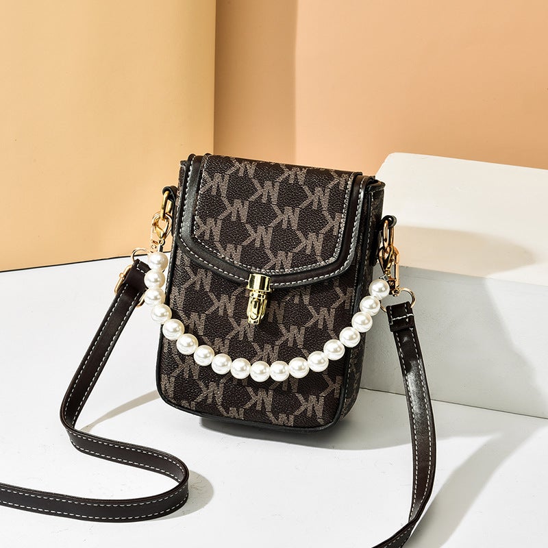 Mobile Phone Bag For Women 2022 Internet Celebrity Crossbody All-Match Vertical Mini Bag 7-Inch Change Phone Bag - Image 2