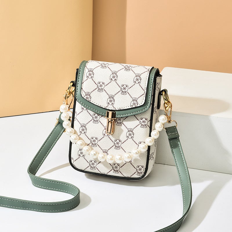 Mobile Phone Bag For Women 2022 Internet Celebrity Crossbody All-Match Vertical Mini Bag 7-Inch Change Phone Bag - Image 3