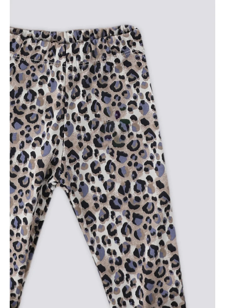 يو اس بولو اسن Cream Baby 5-Pack Leopard Pattern Hospital Discharge Set