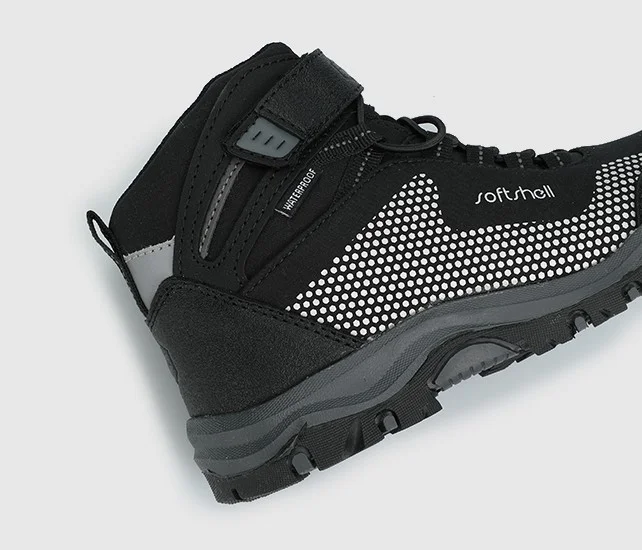 LUMBERJACK Black Boys Outdoor Boots