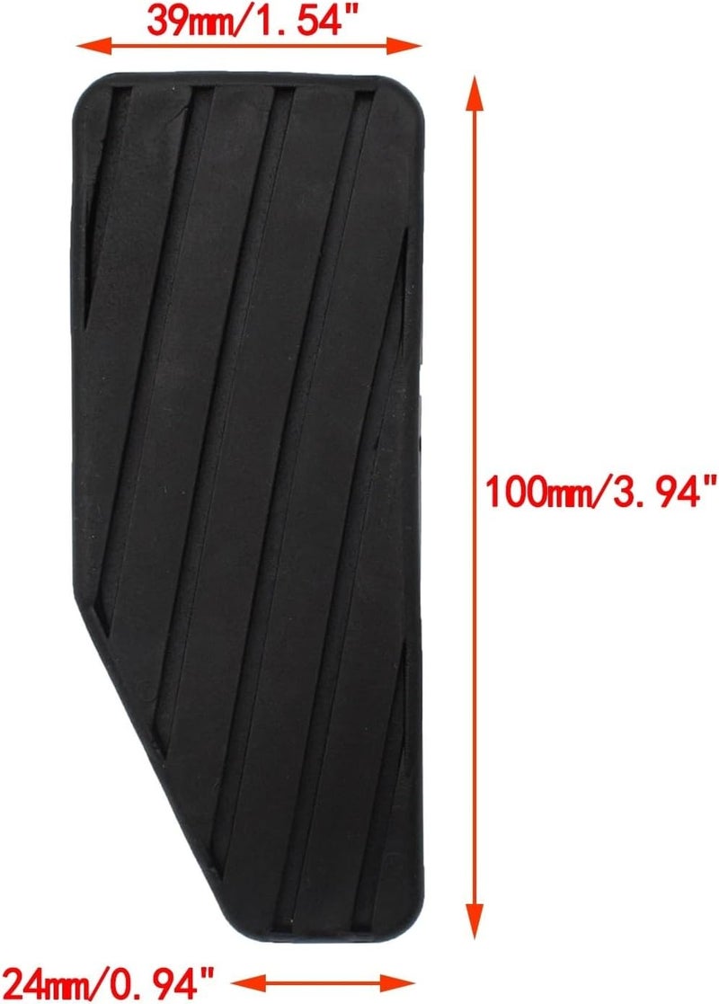 Wivplex 3-Piece Pedal Rubber Pad Cover Kit - Image 4