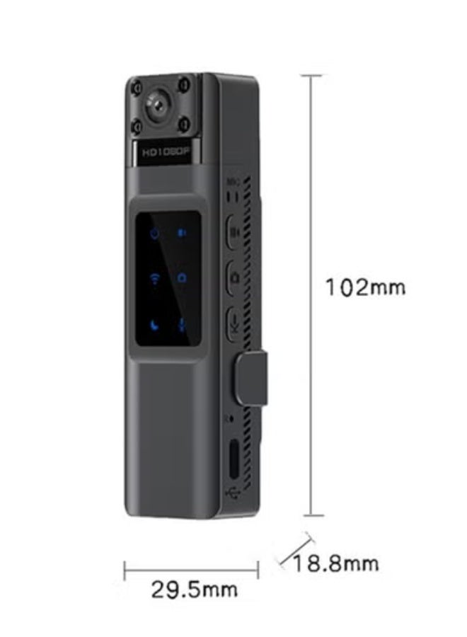 GULFLINK MD32-2K 1080P HD Mini Portable Digital Video Recorder Body Camera. - Image 3