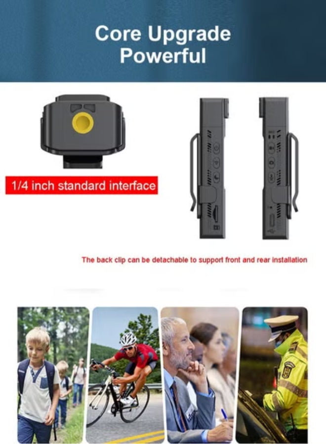 GULFLINK MD32-2K 1080P HD Mini Portable Digital Video Recorder Body Camera. - Image 4